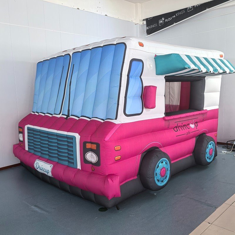 Inflatable Bus Car Booth2 Inflatable Bus Car Booth2
