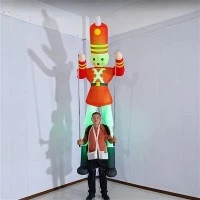 Inflatable চরিত্র পরিধানযোগ্য প্যারেড পুতুল